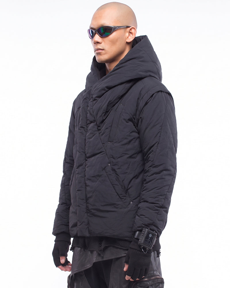 Wasteland Deconstructed Detachable Sleeve Down Jacket