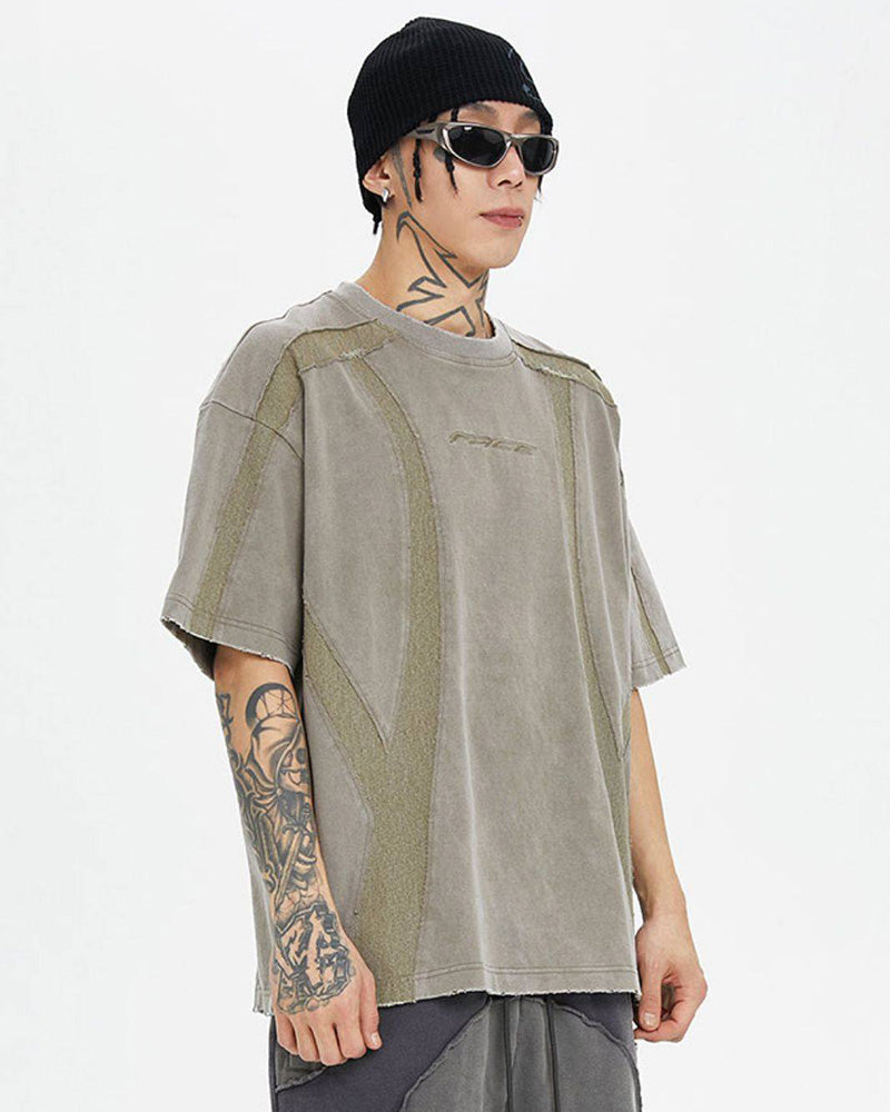 Washed Wasteland Deconstructed Panel T-Shirt