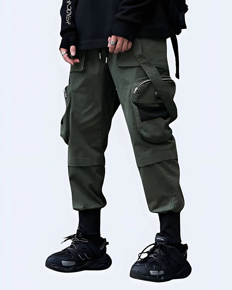 Techwear Cropped Pants