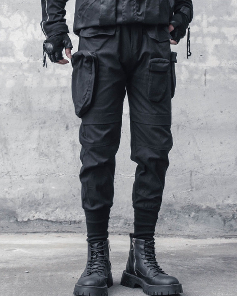 Functional Bullet Pockets Techwear Cargo Pants