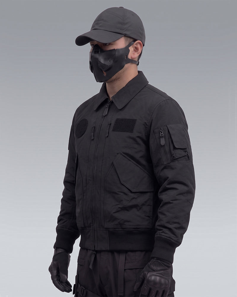 Tactical Lapel Techwear Bomber Jacket