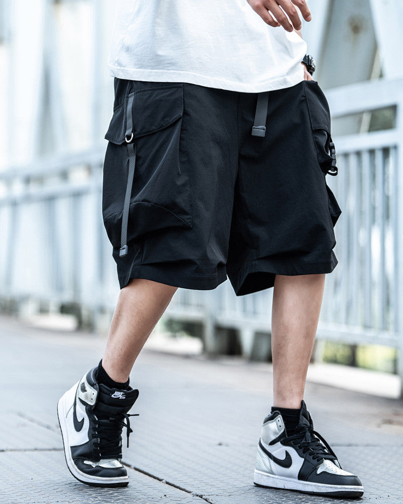 Techwear Cargo Shorts