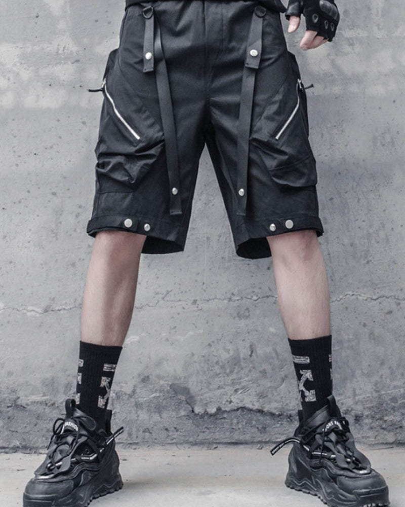 Darkwear Zipper Shorts