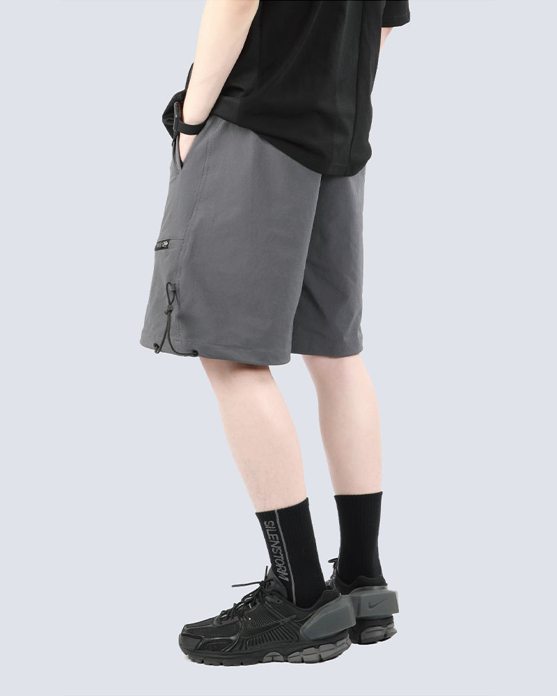 Water-Repellent Tactical Utility Cargo Shorts