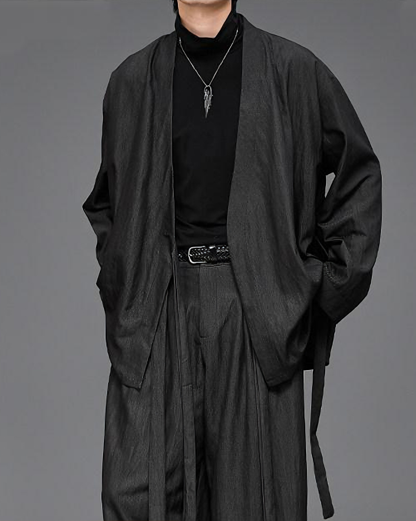 Minimalist Japanese Zen Kimono Cardigan Jacket