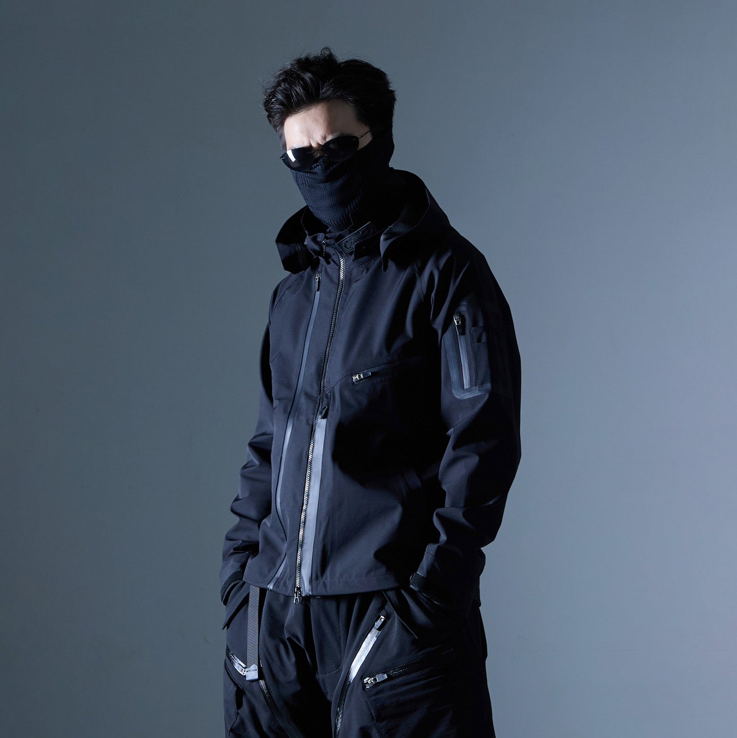Tactical Waterproof Taped Hooded Jacket