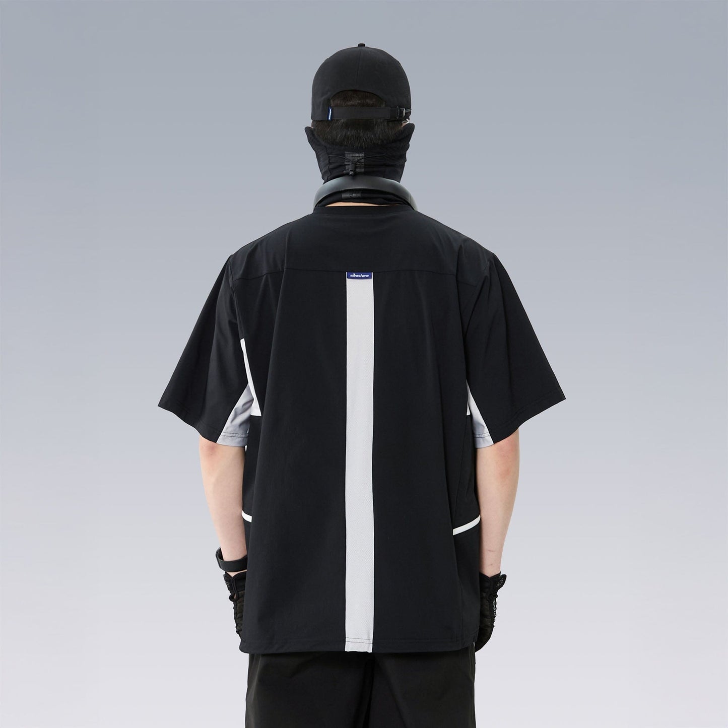 Tech Panel Drawstring-Hem Quick-Dry T-Shirt