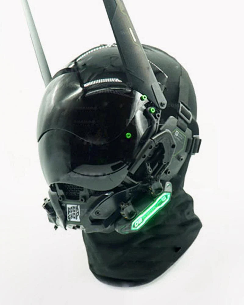 Cyberpunk Sci Fi Helmet Mask