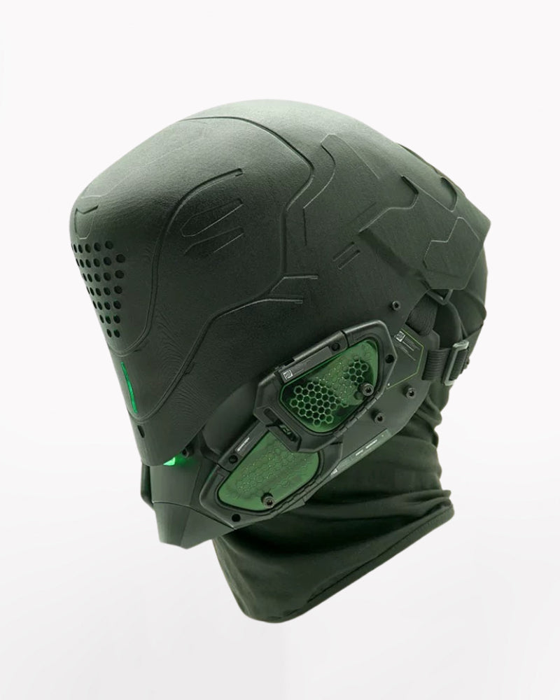 Futuristic Cyberpunk Helmet