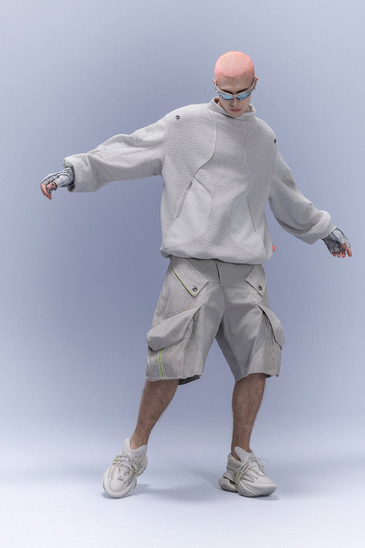 CBP-014-X｜Cyberpunk Techwear Set Top / Bottom
