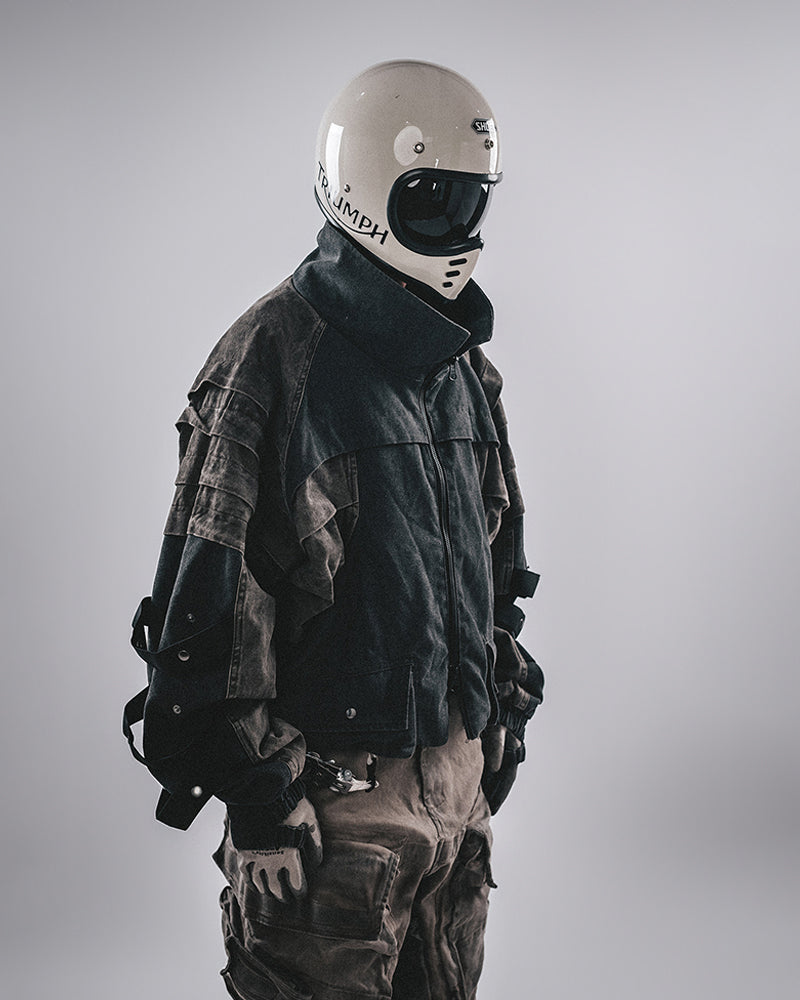 Wasteland-Tactical Heavy-Duty Layered Utility Jacket