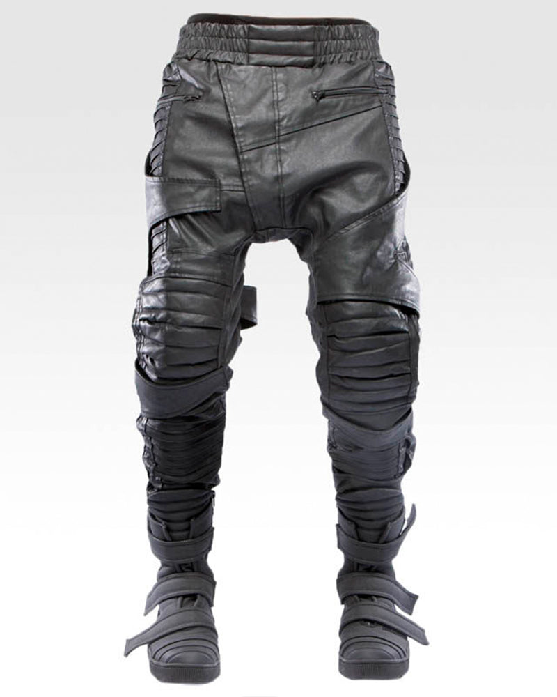 Dune Wasteland Waxed Moto Cargo Pants