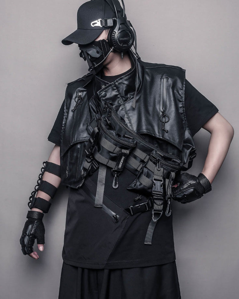 Functional Detachable Tactical Chest Rig Bag