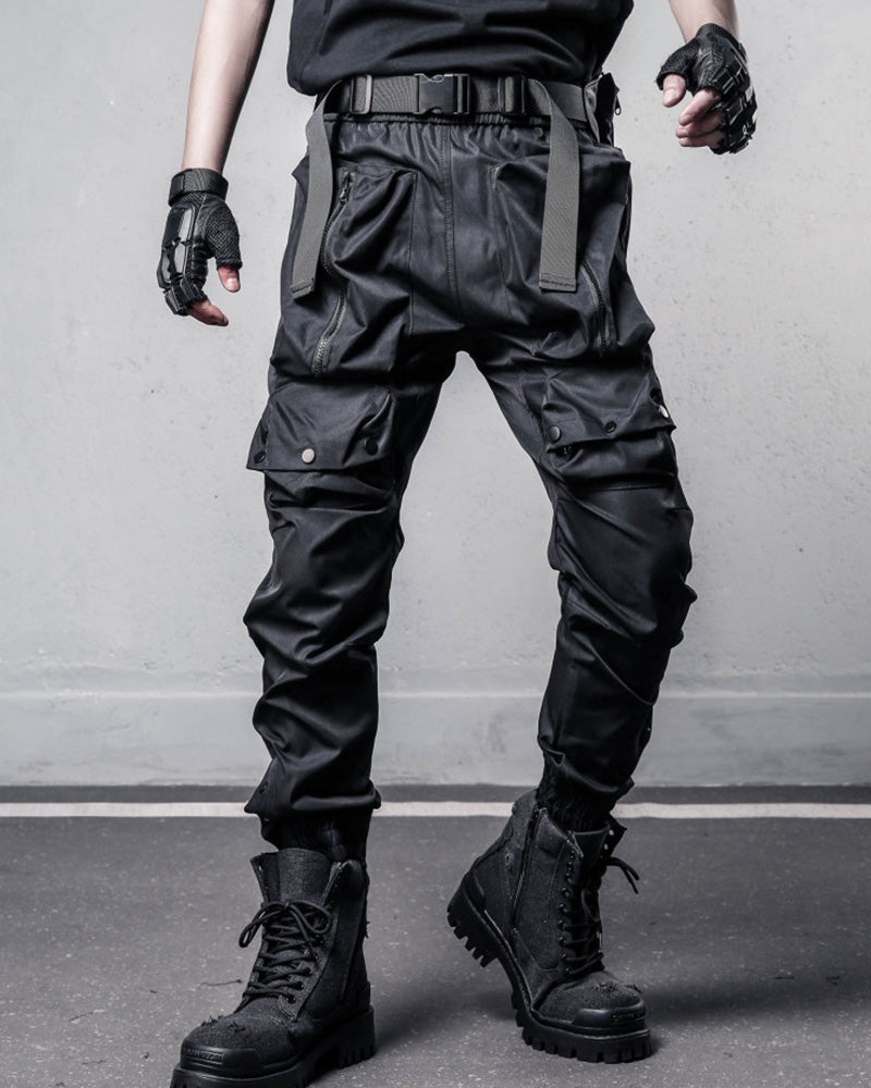 Functional Multi-Pocket Techwear Cargo Pants