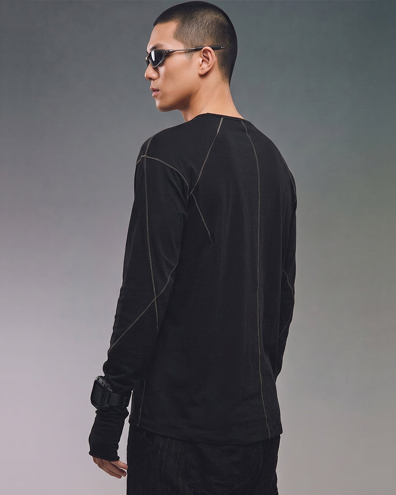 Wasteland Thumbhole Long Sleeve T‑Shirt