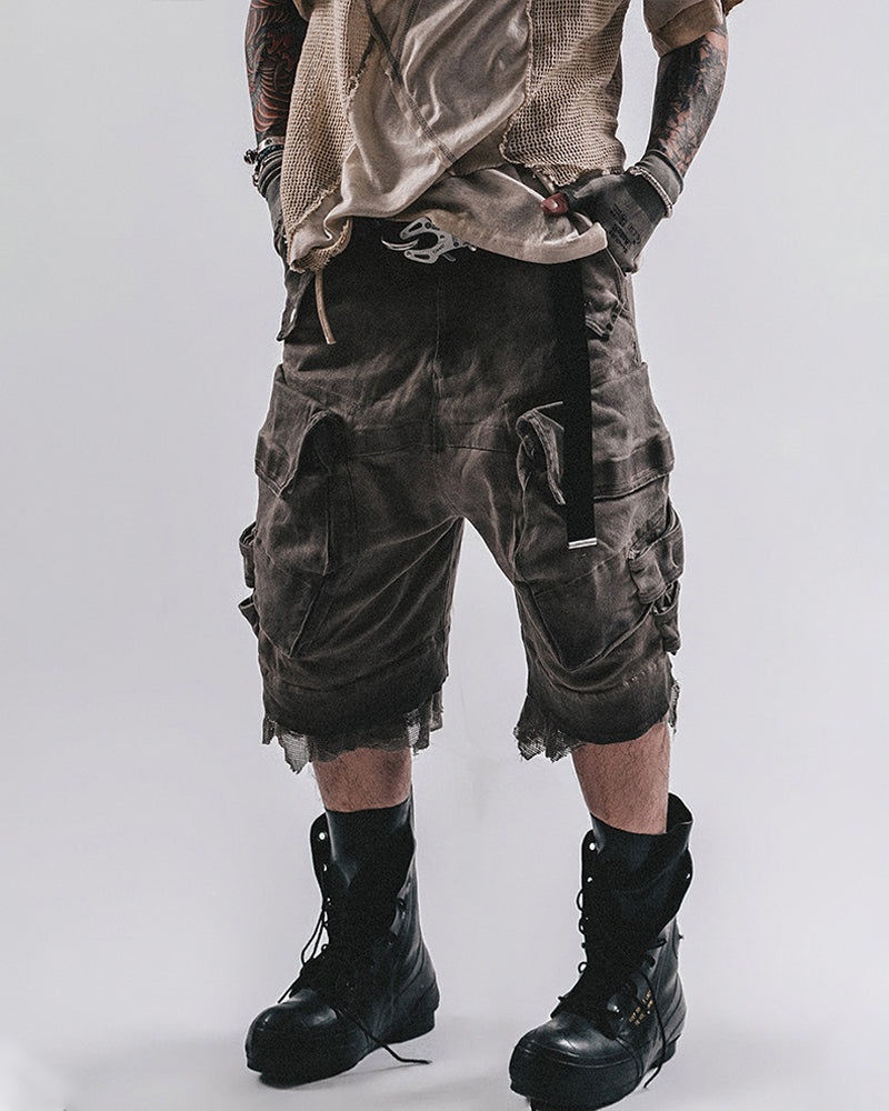Wasteland Asymmetric Multi-Pocket Tactical Shorts