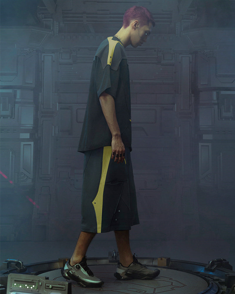 CBP-019-X｜Cyberpunk Techwear Set Top / Bottom