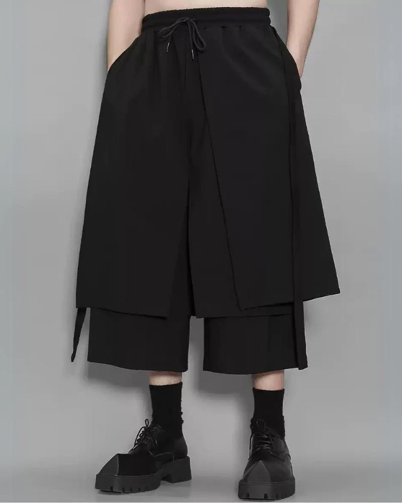 Techwear Japanese Style Hakama Pants