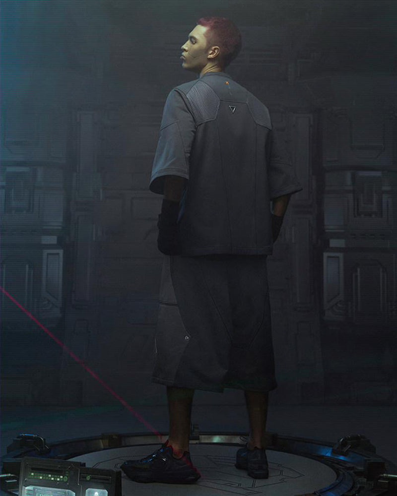 CBP-008-X｜Cyberpunk Techwear Set Top / Bottom