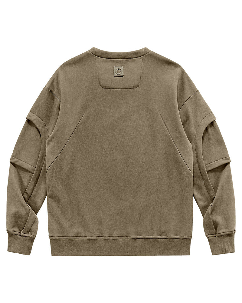 Cyberpunk Tech Pullover Sweatshirt