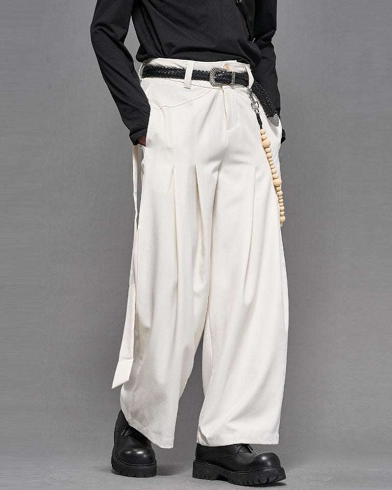 Modern Japanese Wide Leg Hakama Pants
