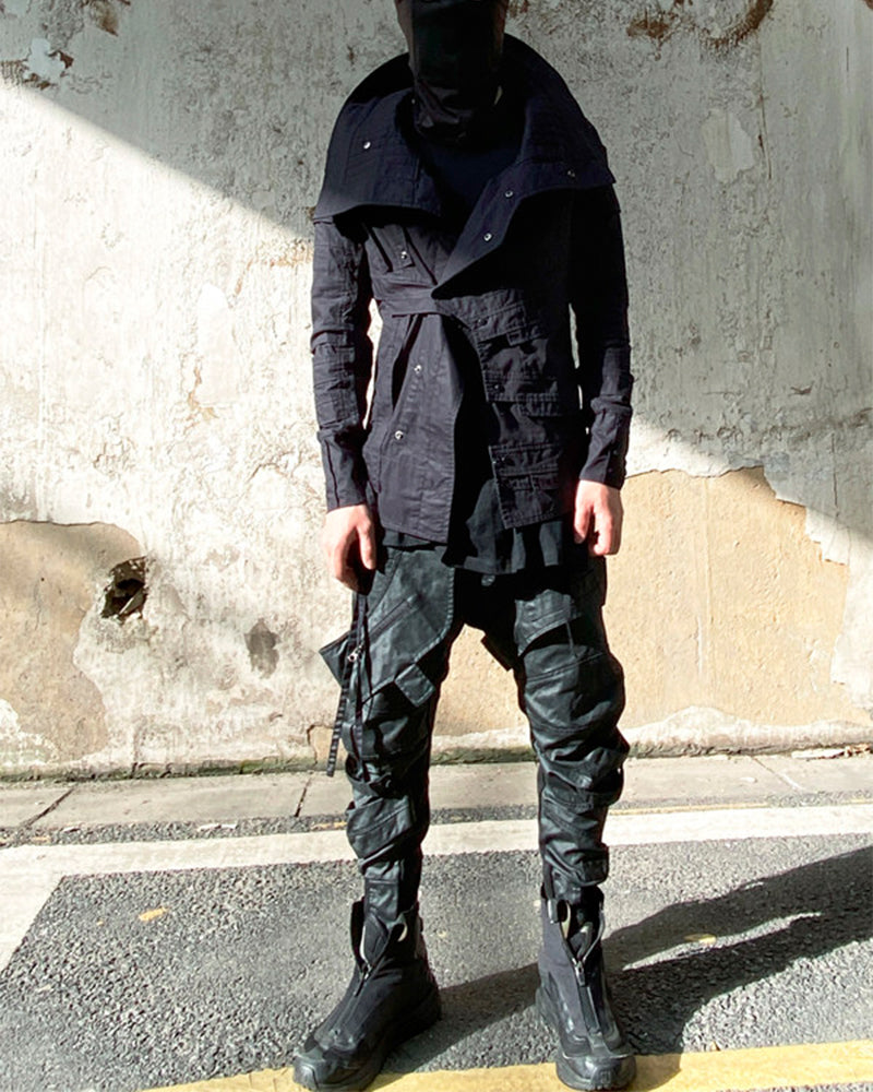Avant-Garde Dune Wasteland Slim-Fit Pants