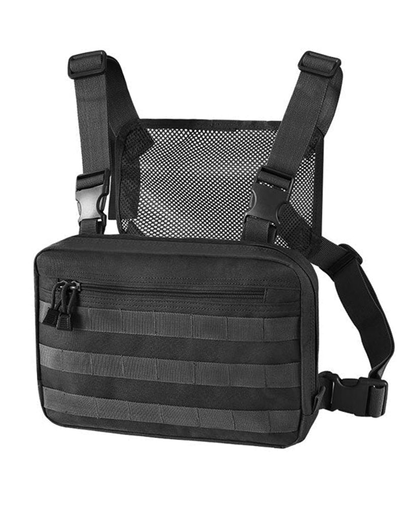 Cyberpunk Tactical Chest Bag Modular Utility Bag