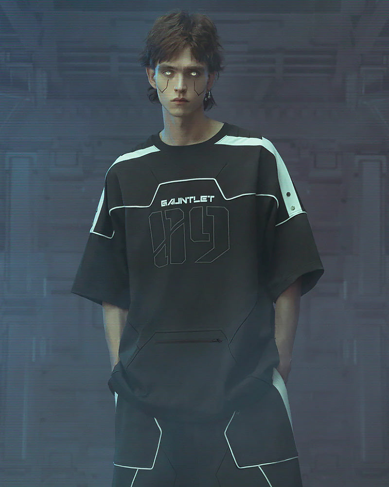 CBP-018-X｜Cyberpunk Techwear Set Top / Bottom