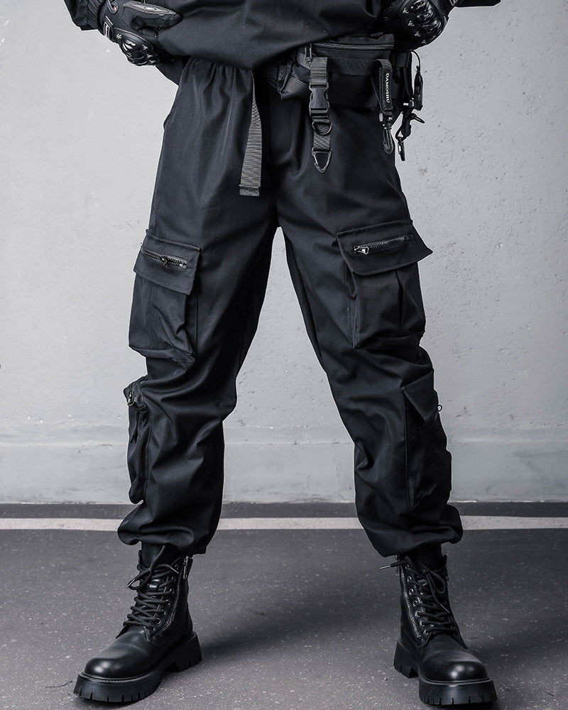 Streetwear Multi-Pocket Utility Techwear Cargo Pants