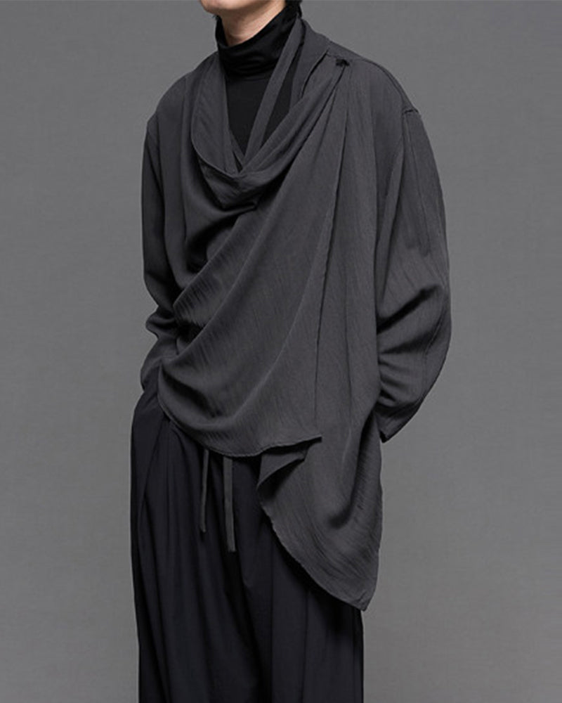 Japanese Zen Hermit Kimono  Cardigan Jacket