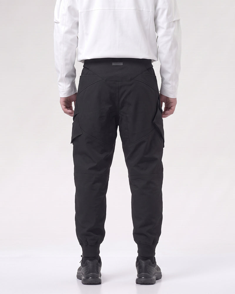 Multi-Pocket Spliced Tactical Casual Pants