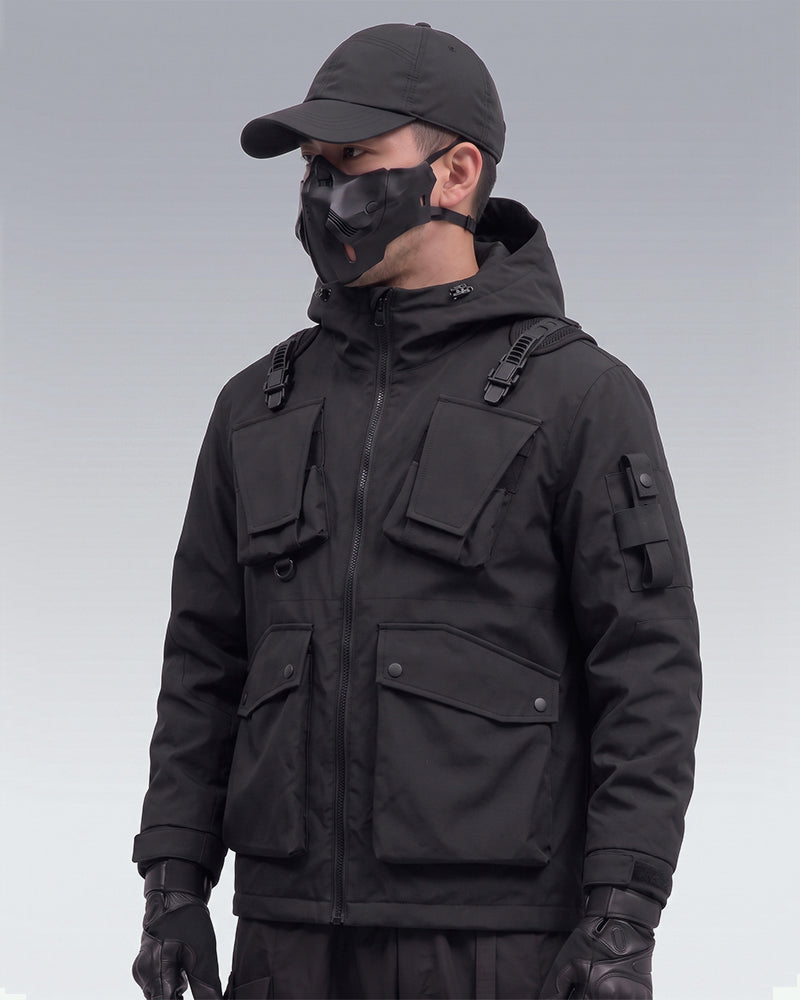 Functional Multi-Pocket Hooded Tactical Jacket