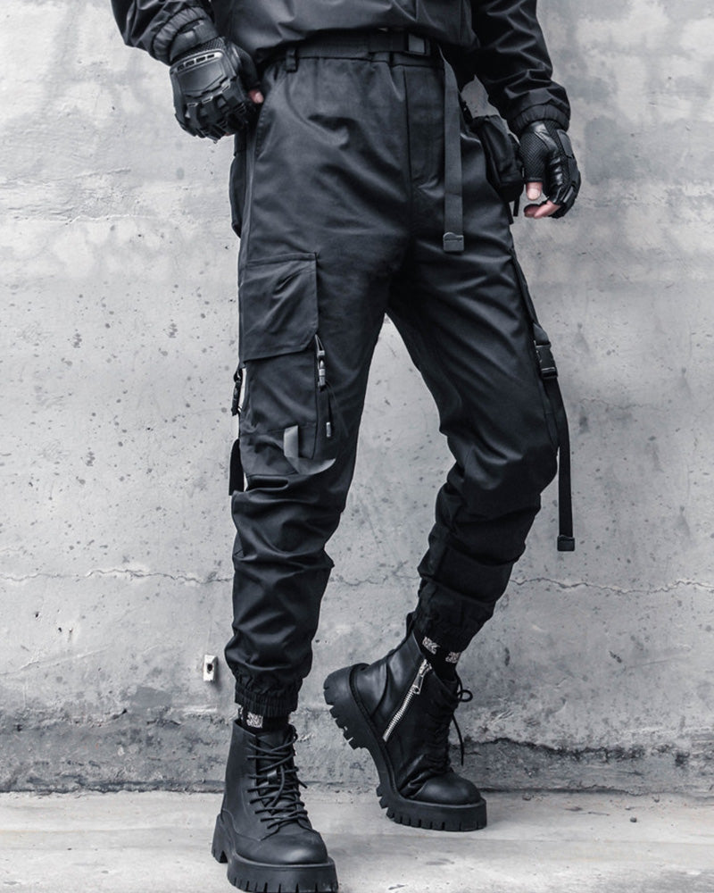 Tactical Detachable Pouch Techwear Cargo Pants
