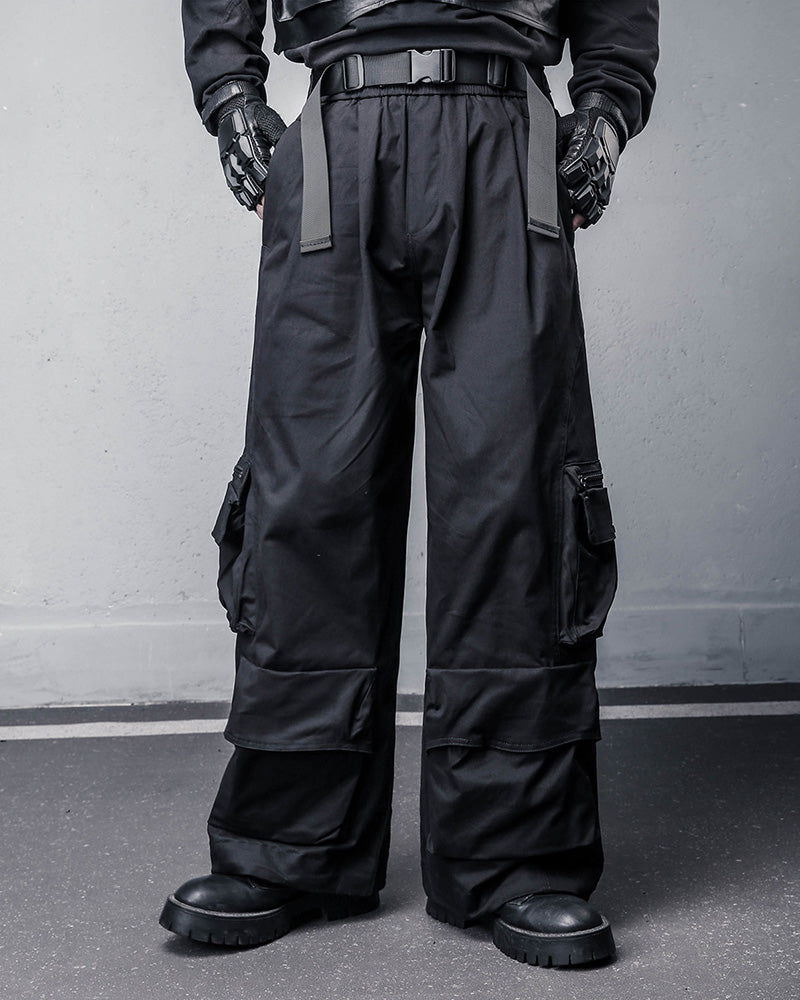 Streetwear Techwear Baggy Cargo Pants