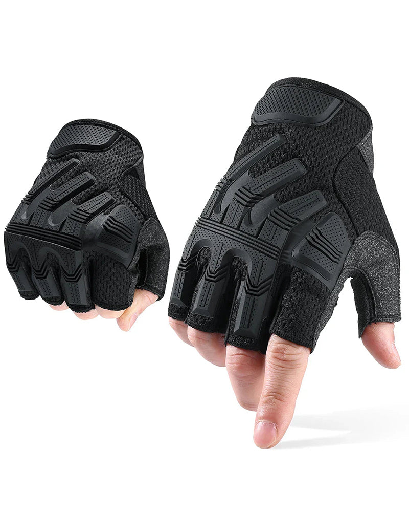 Techwear Fingerless Gloves