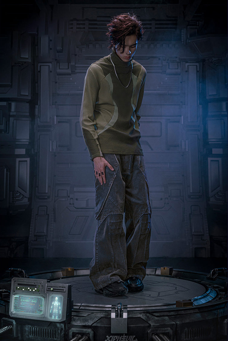 CBP-027-X｜Cyberpunk Techwear Set Top / Bottom