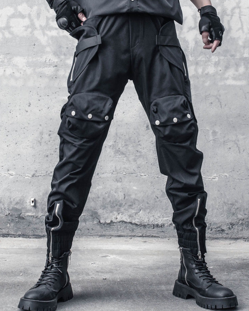 Tactical Pockets Techwear Cargo Pants