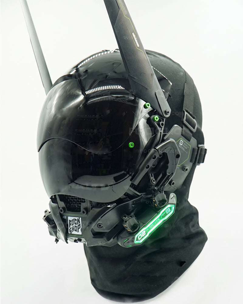 Cyberpunk Sci Fi Helmet Mask