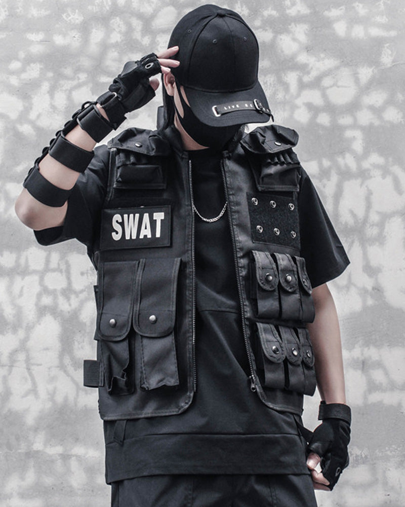 Tactical Multi-Pocket Cargo Vest