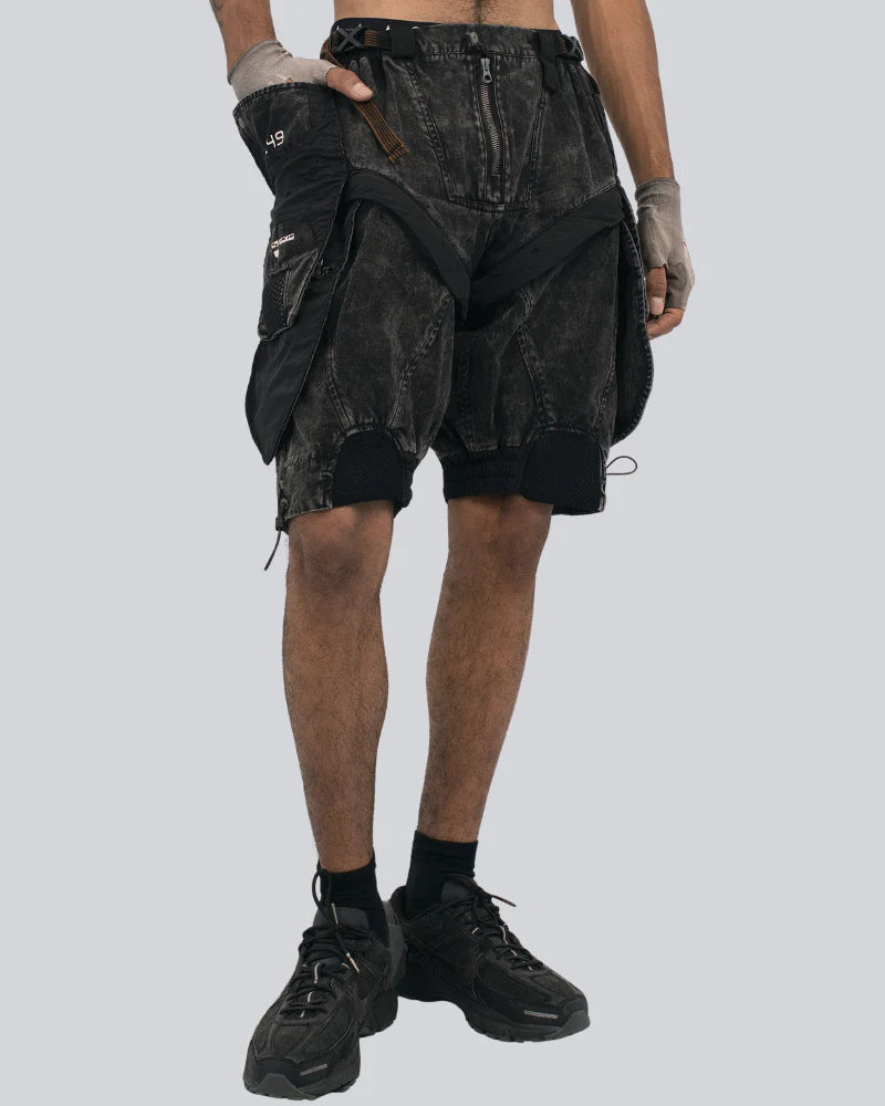 Wasteland Disassembled Cargo Shorts