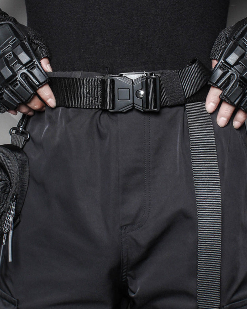 Techwear Quick-Release Tactical Utility Belt