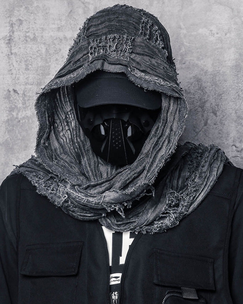 Wasteland Wear Distressed Tactical Shawl Scarf