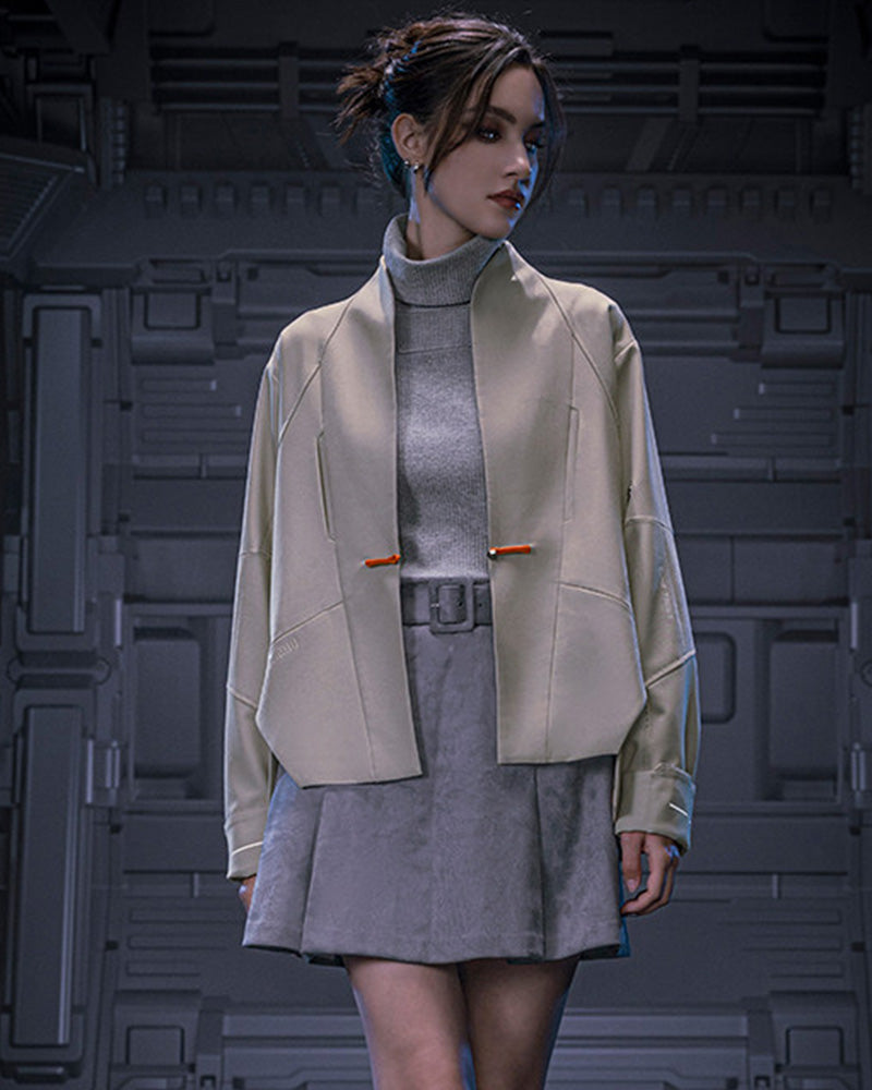 Cyberpunk Outfits Unisex Minimalist Future Jacket