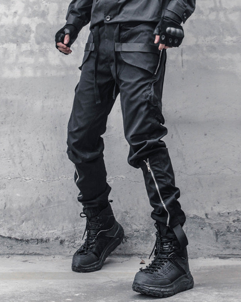 Functional Ankle Zips Techwear Cargo Pants