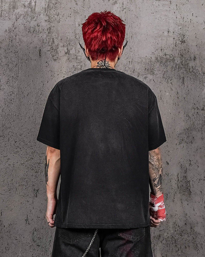 The Dark Raven Distressed T-Shirt