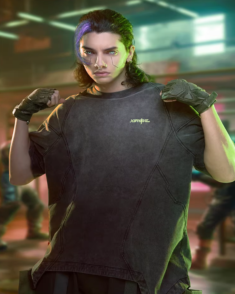 CBP-038-X｜Cyberpunk Techwear Set Top / Bottom