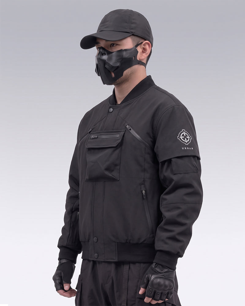 Functional Techwear Multi-pocket Jacket