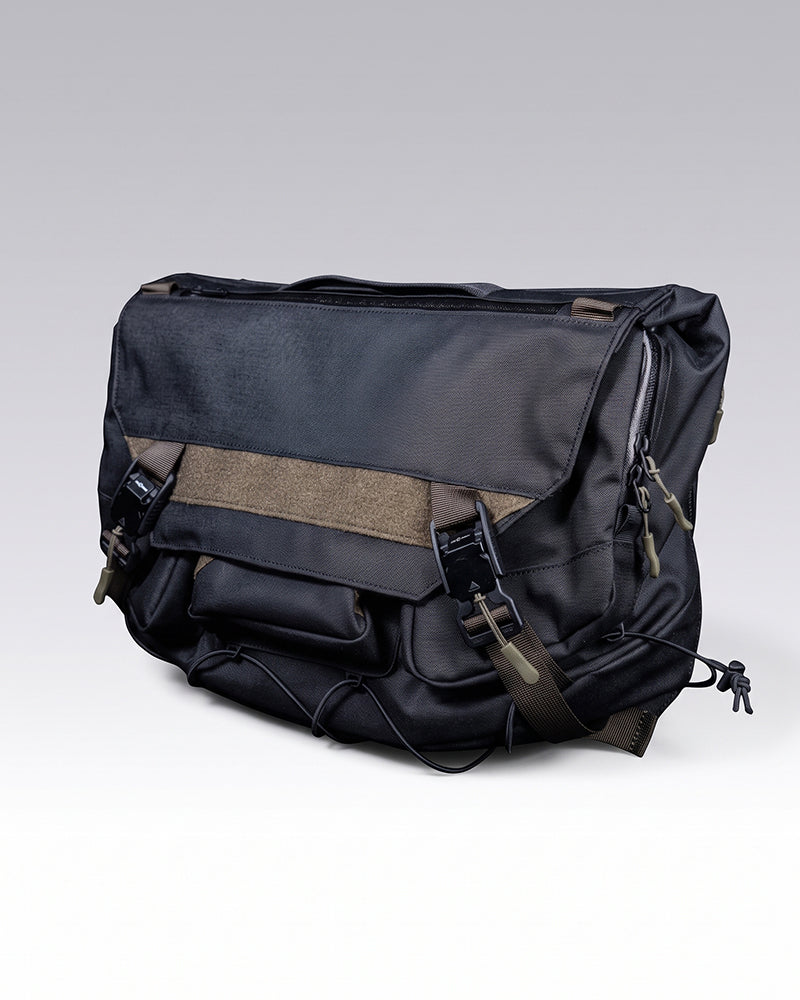 Water-Resistant Tactical Techwear Messenger Bag