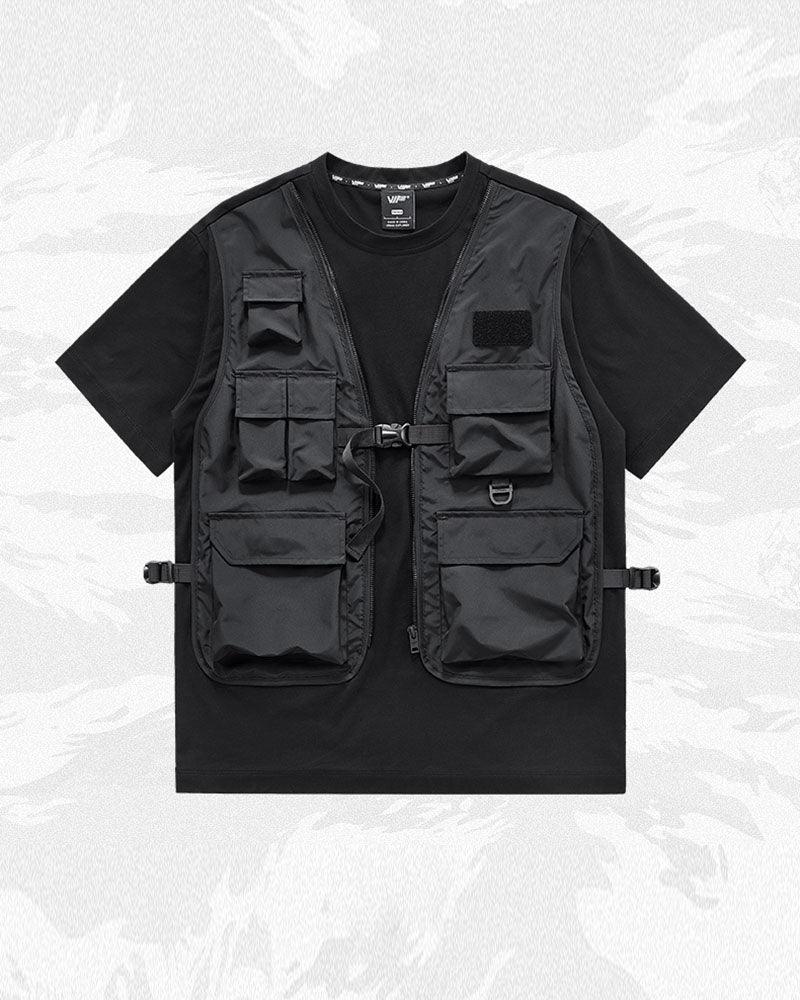 TEC-003｜Cyberpunk Tactical Techwear Set Top / Bottom