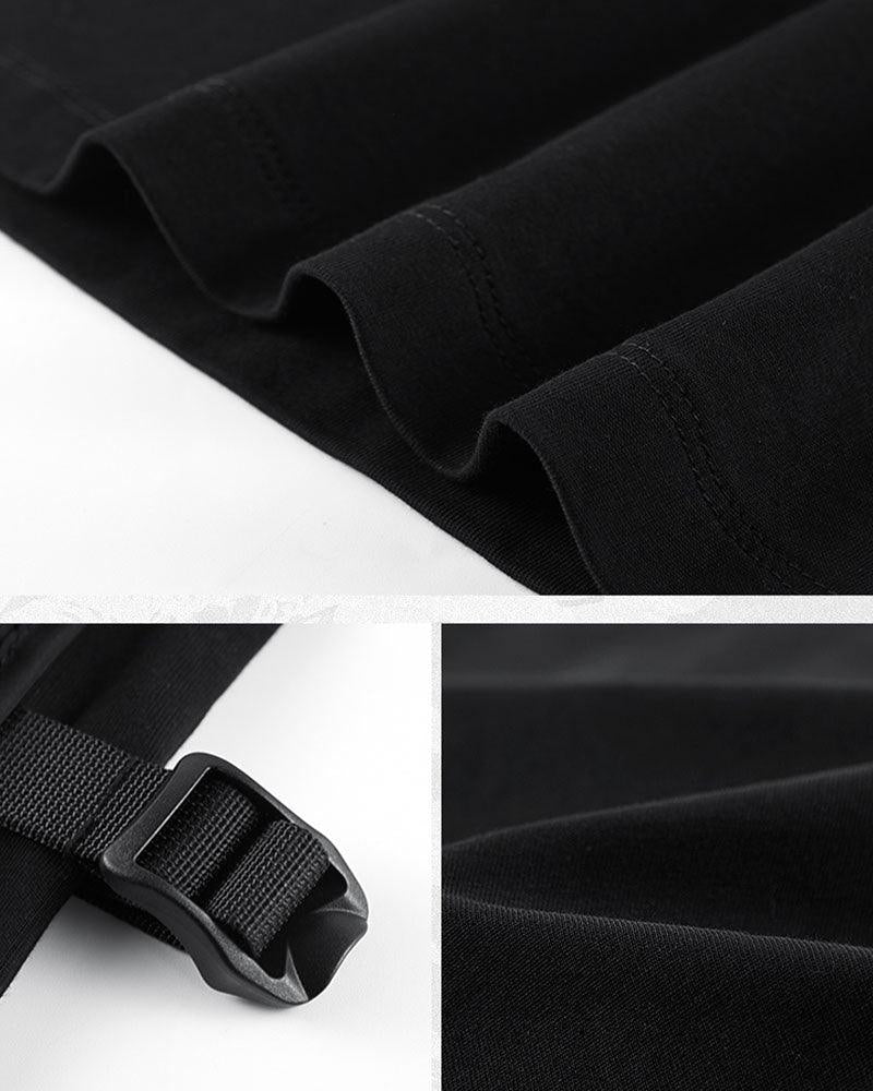 TEC-003｜Cyberpunk Tactical Techwear Set Top / Bottom
